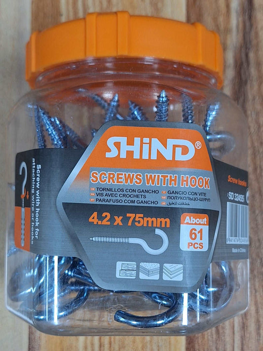 Shind Screw with Hook (4.2x75mm)