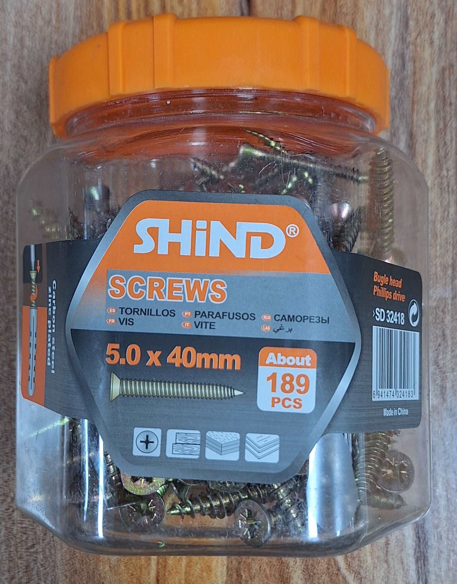 Shind Screws (5.0x40mm)