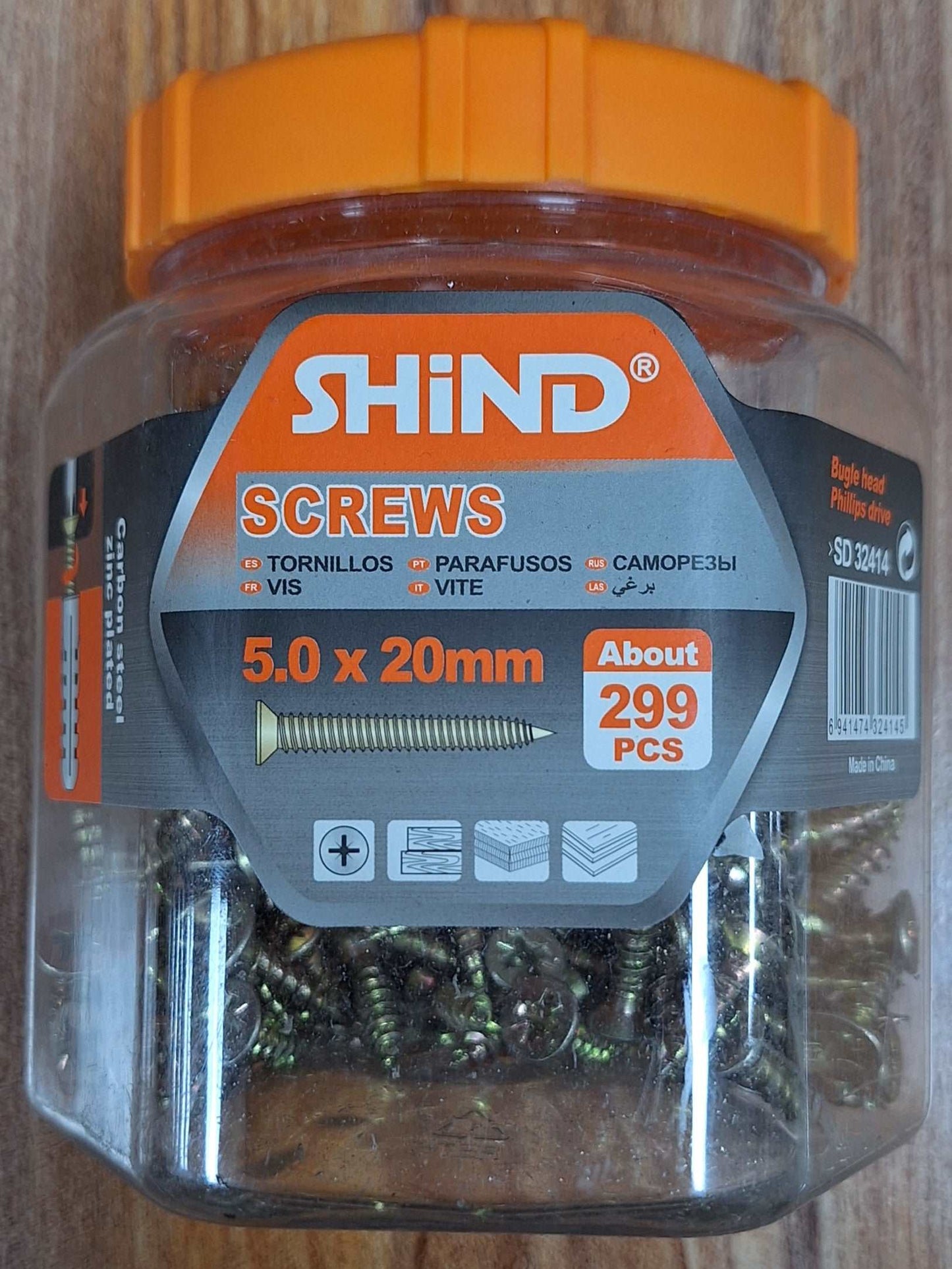 Shind Screws (5.0x20mm)