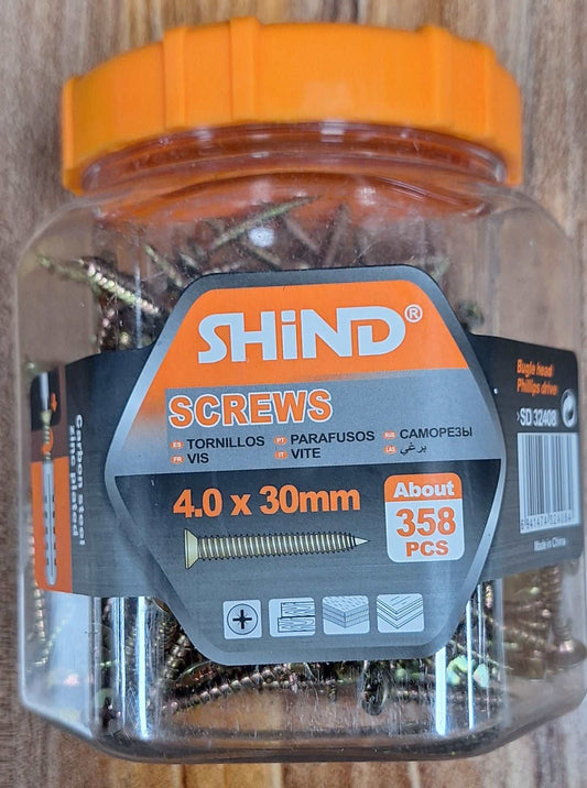 Shind Screws (4.0x30mm)