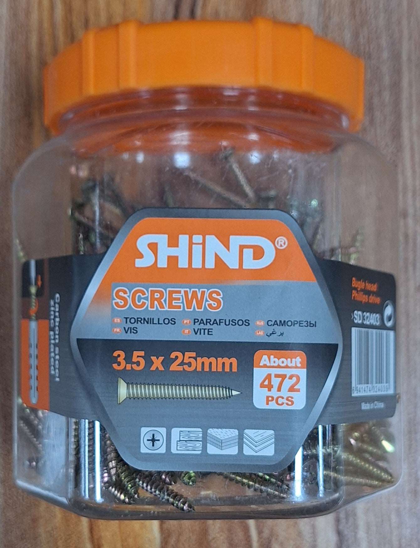 Shind Screws (3.5x25mm)