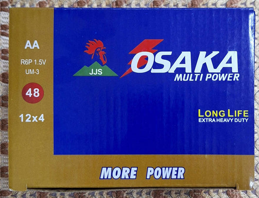 BULK 48pc AA 1.5V Osaka Batteries