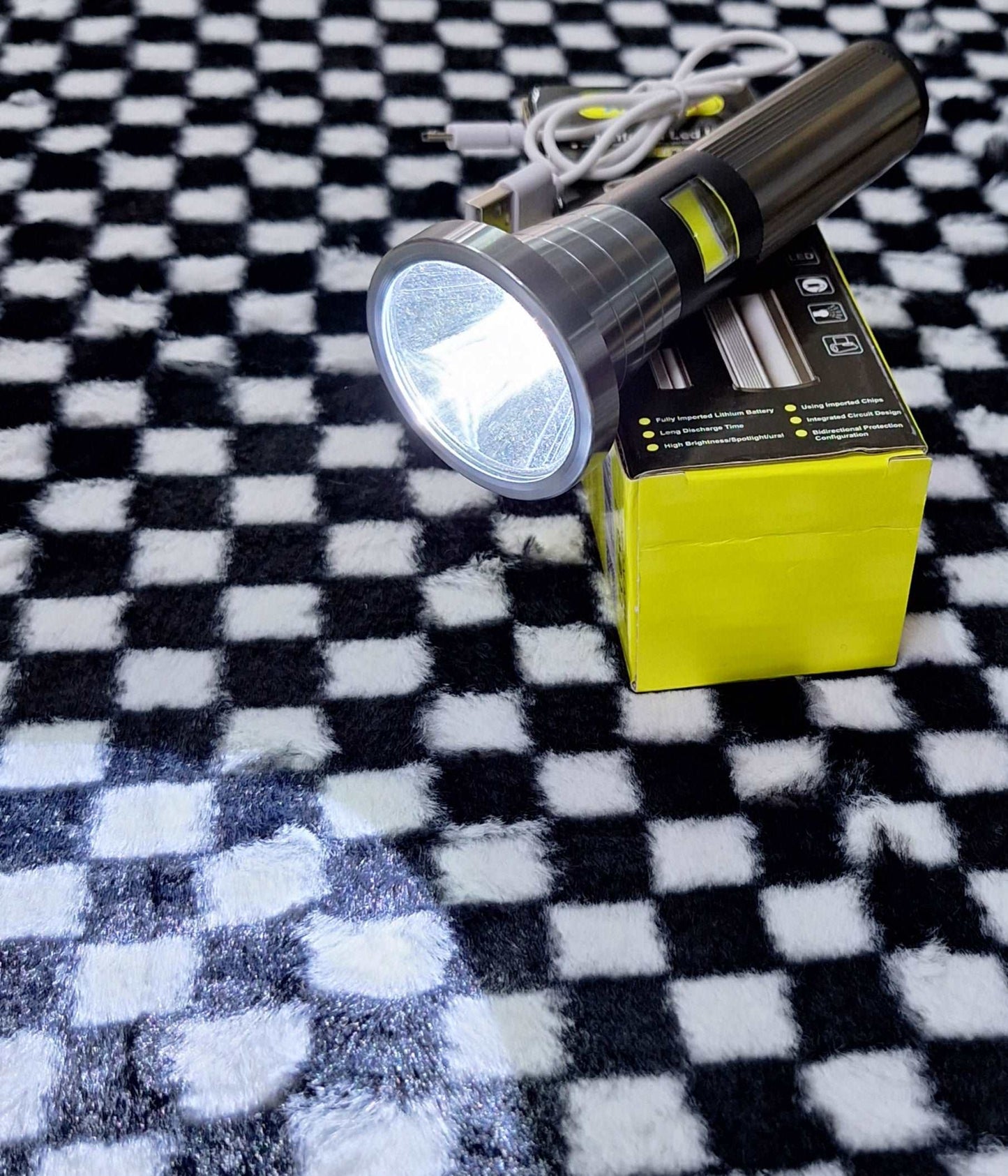 LED Rechargeable USB Torch