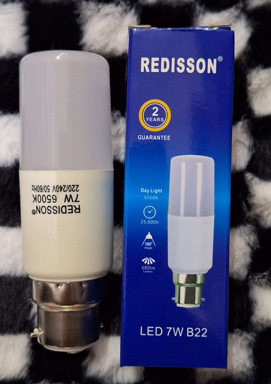 Bulk Redisson Rechargeable LED 7w Bayonet (B22) - ***Buy 10 Get 1 Free***