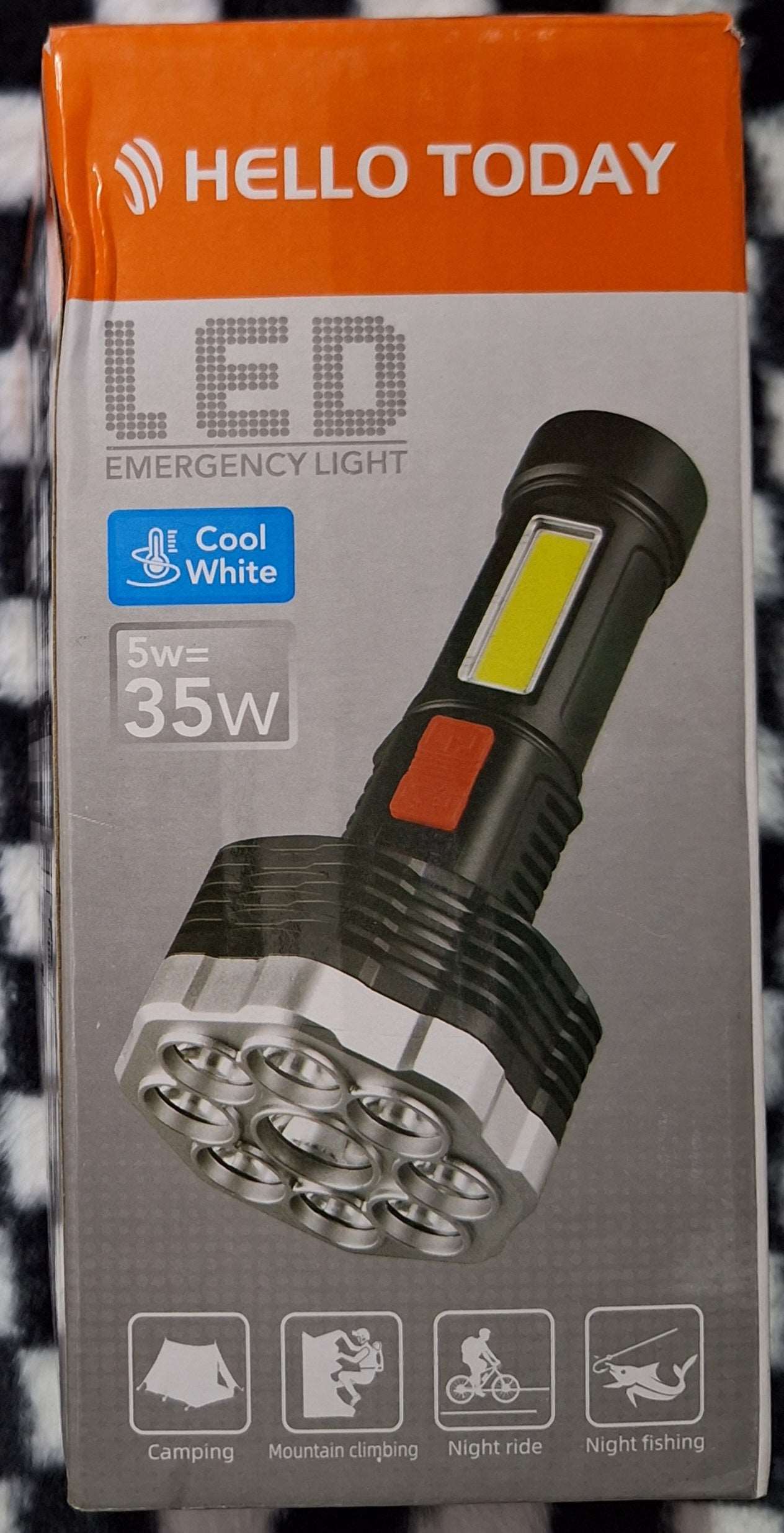 Hello Today LED Emergency Torch