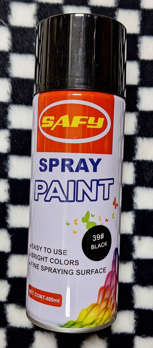 39 Black Spray Paint - 400ml