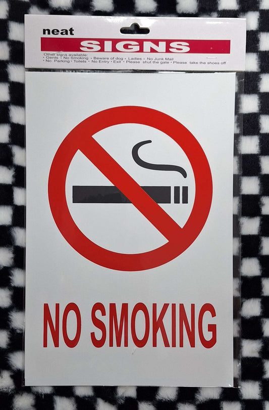 No Smoking Sign