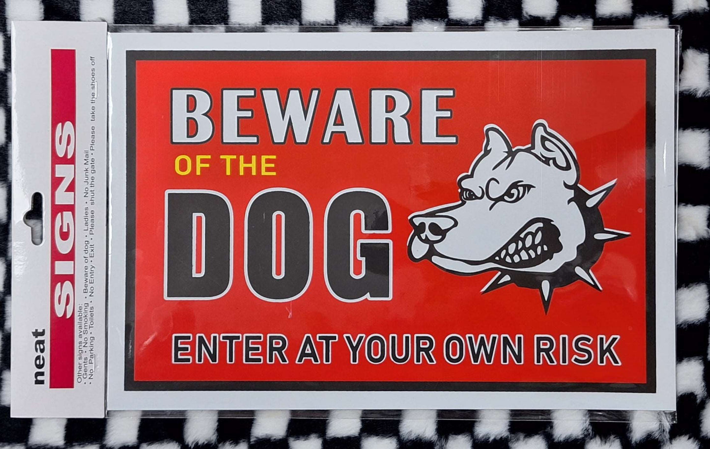 Beware of the Dog Sign