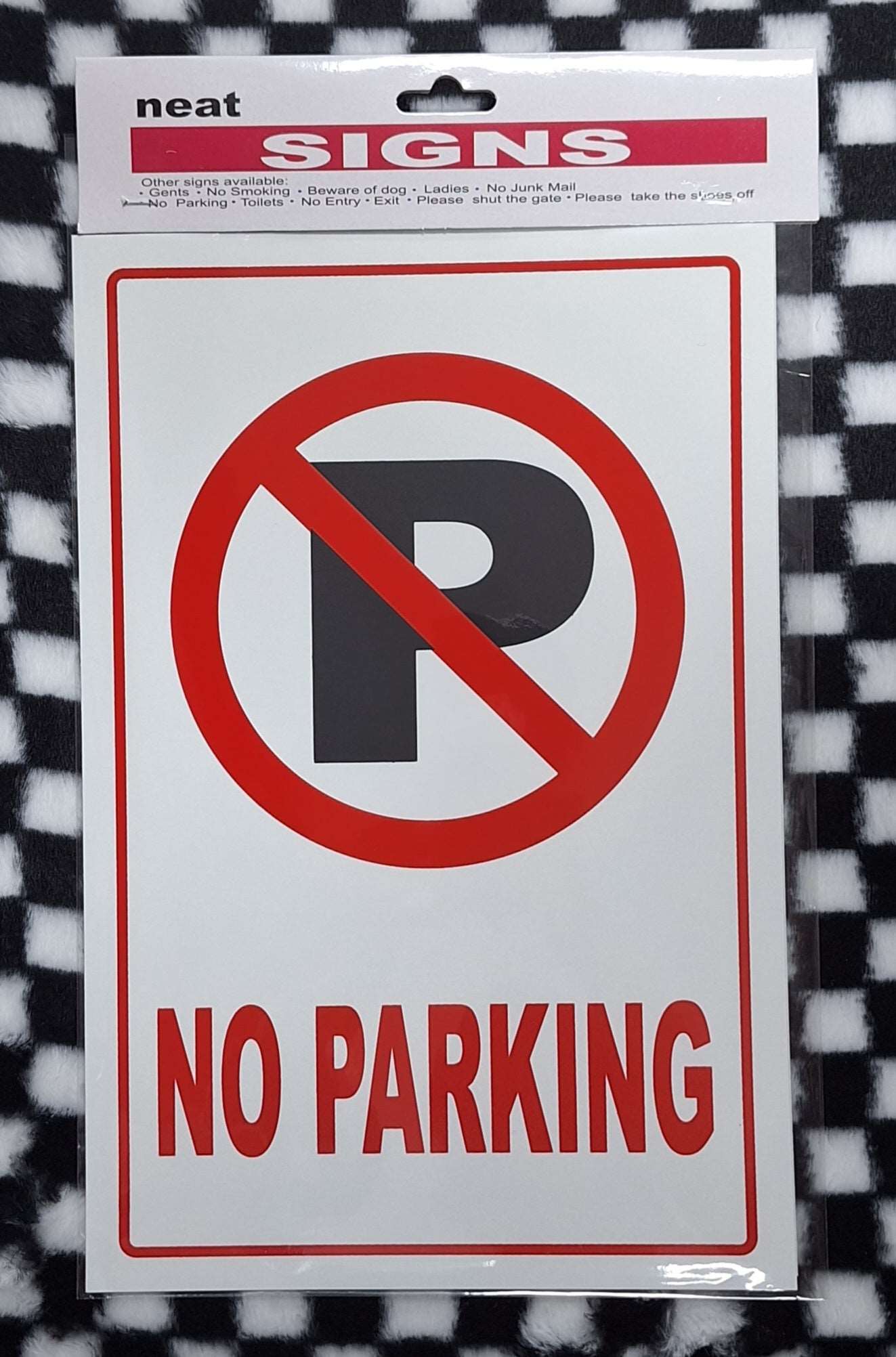 No Parking Sign