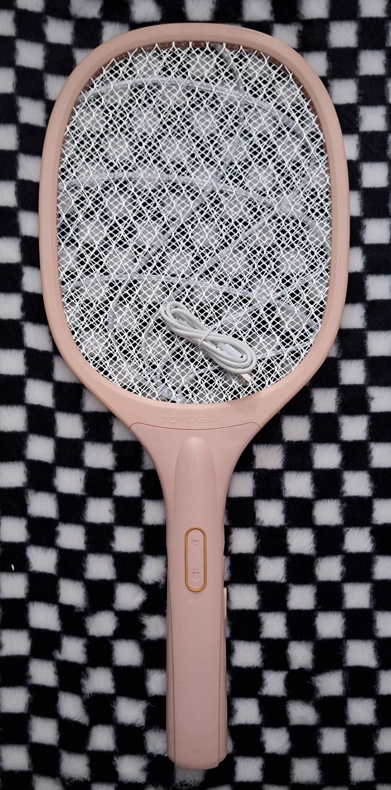 Rechargeable Mosquito/Fly Swatter 3watts (Peach)