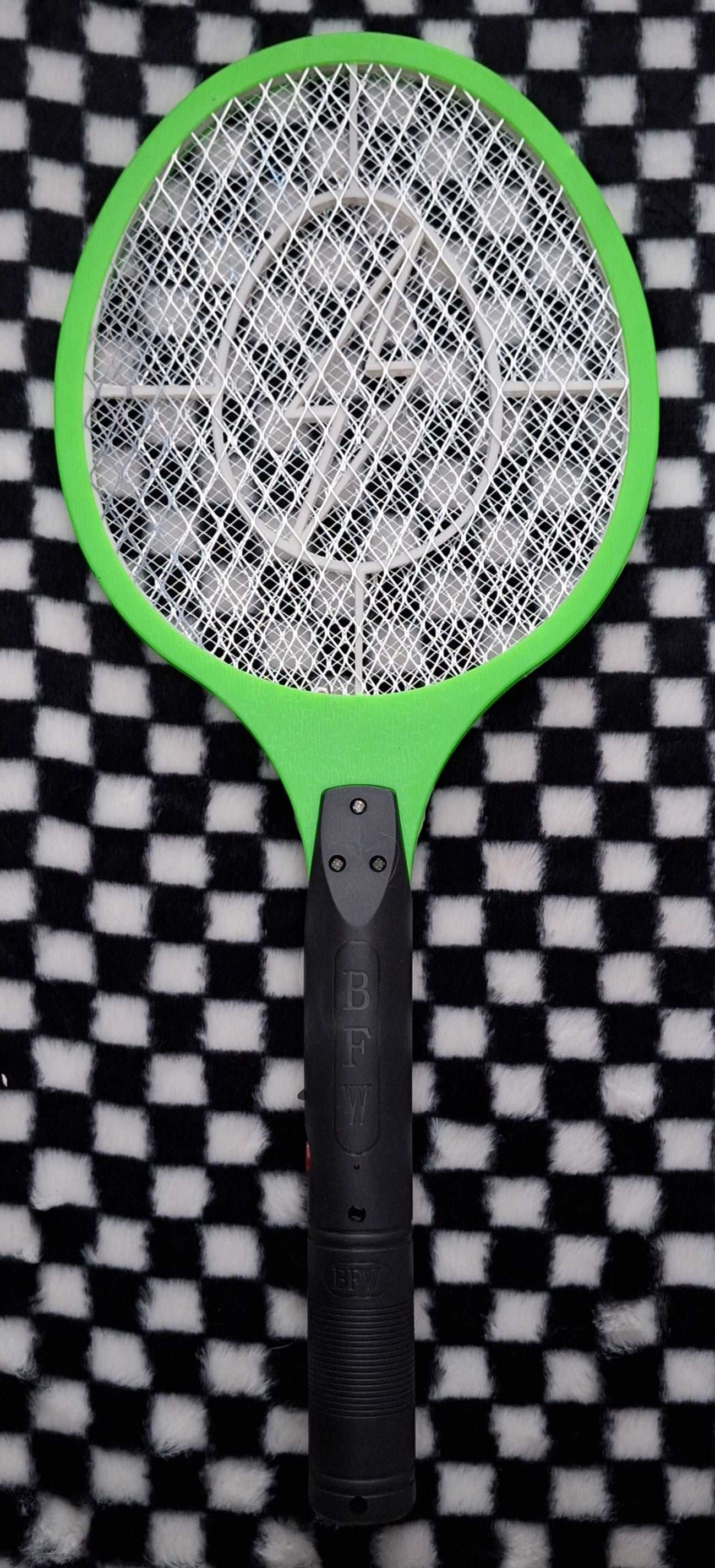 Rechargeable Mosquito/Fly Swatter ( Green & Black)