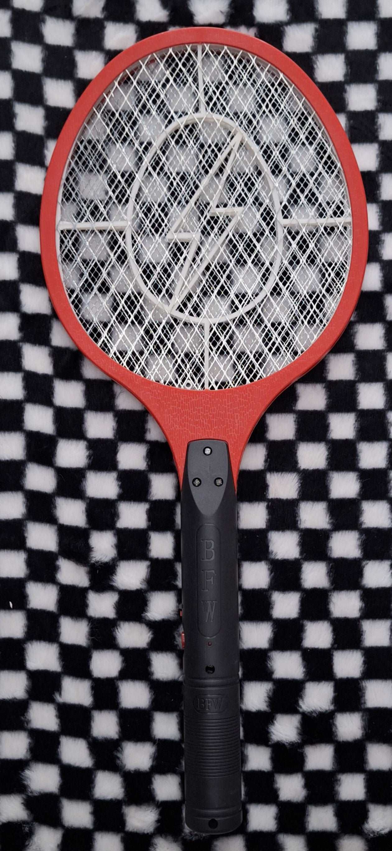 Rechargeable Mosquito/Fly Swatter (Red & Black)