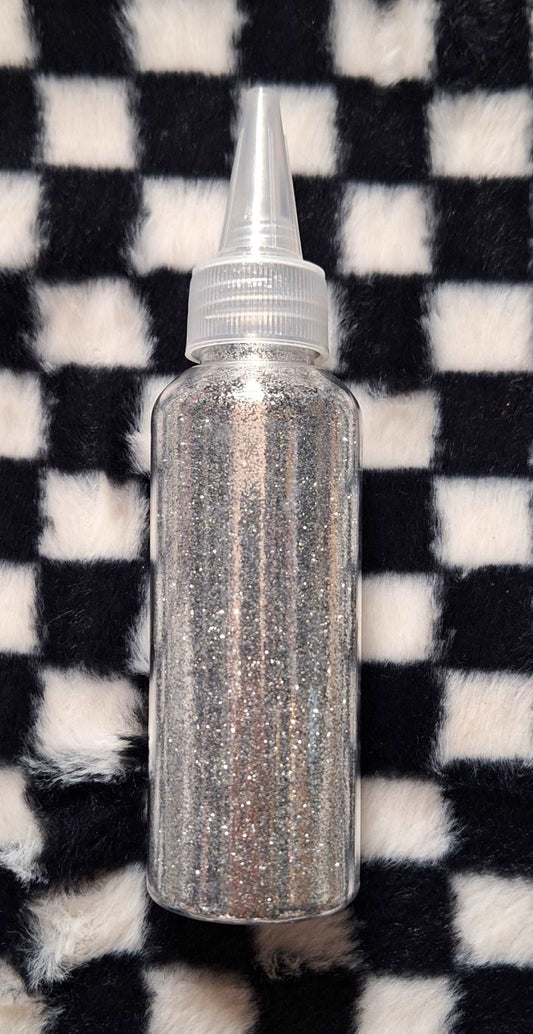 Silver Glitter Bottle ~150ml