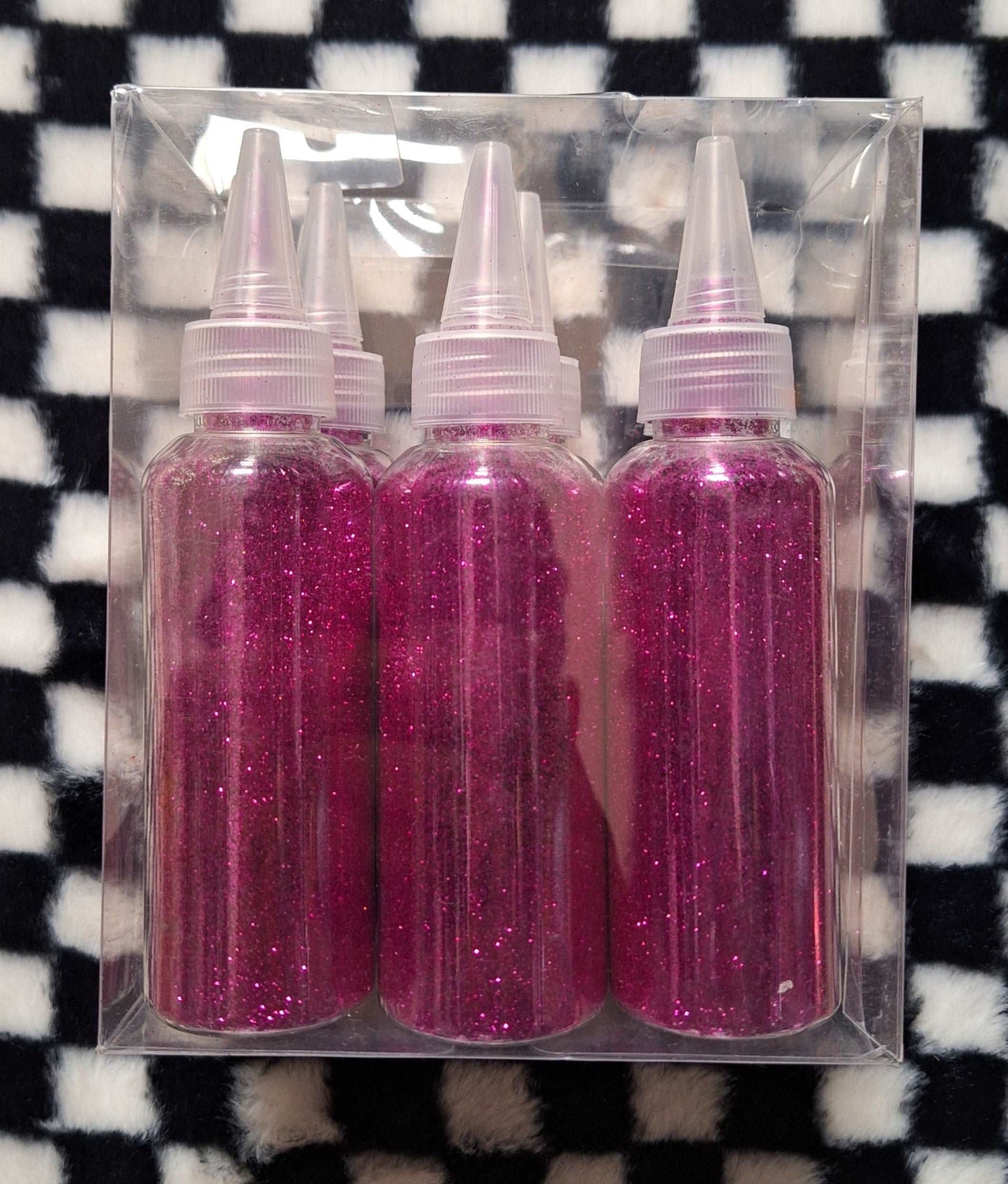 Glitter 6pc Pink Glitter Set