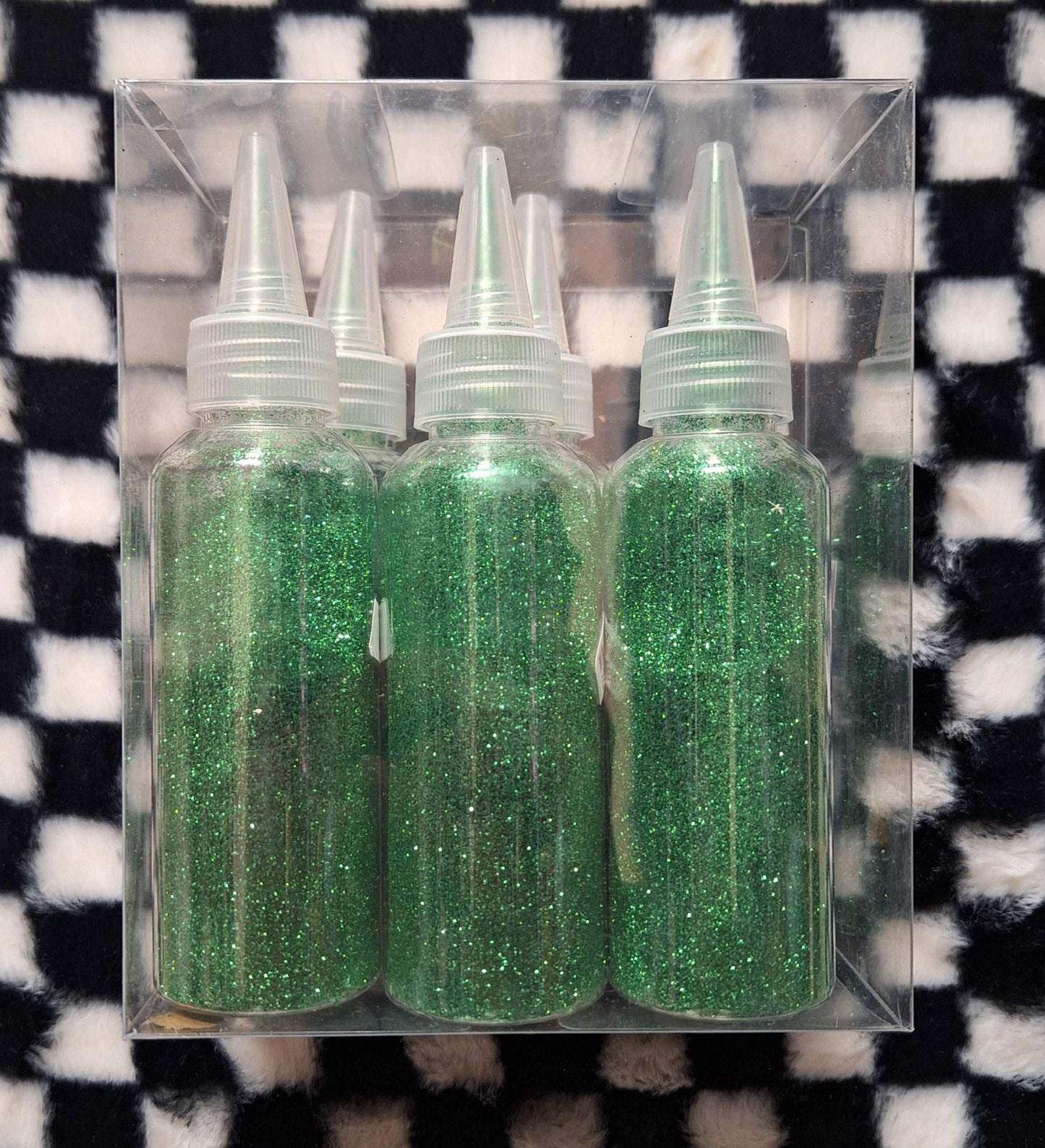 Glitter 6pc Green Glitter Set