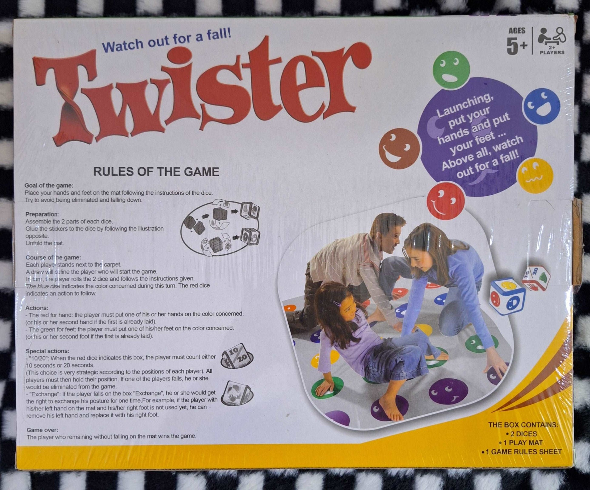 Twister With Dice