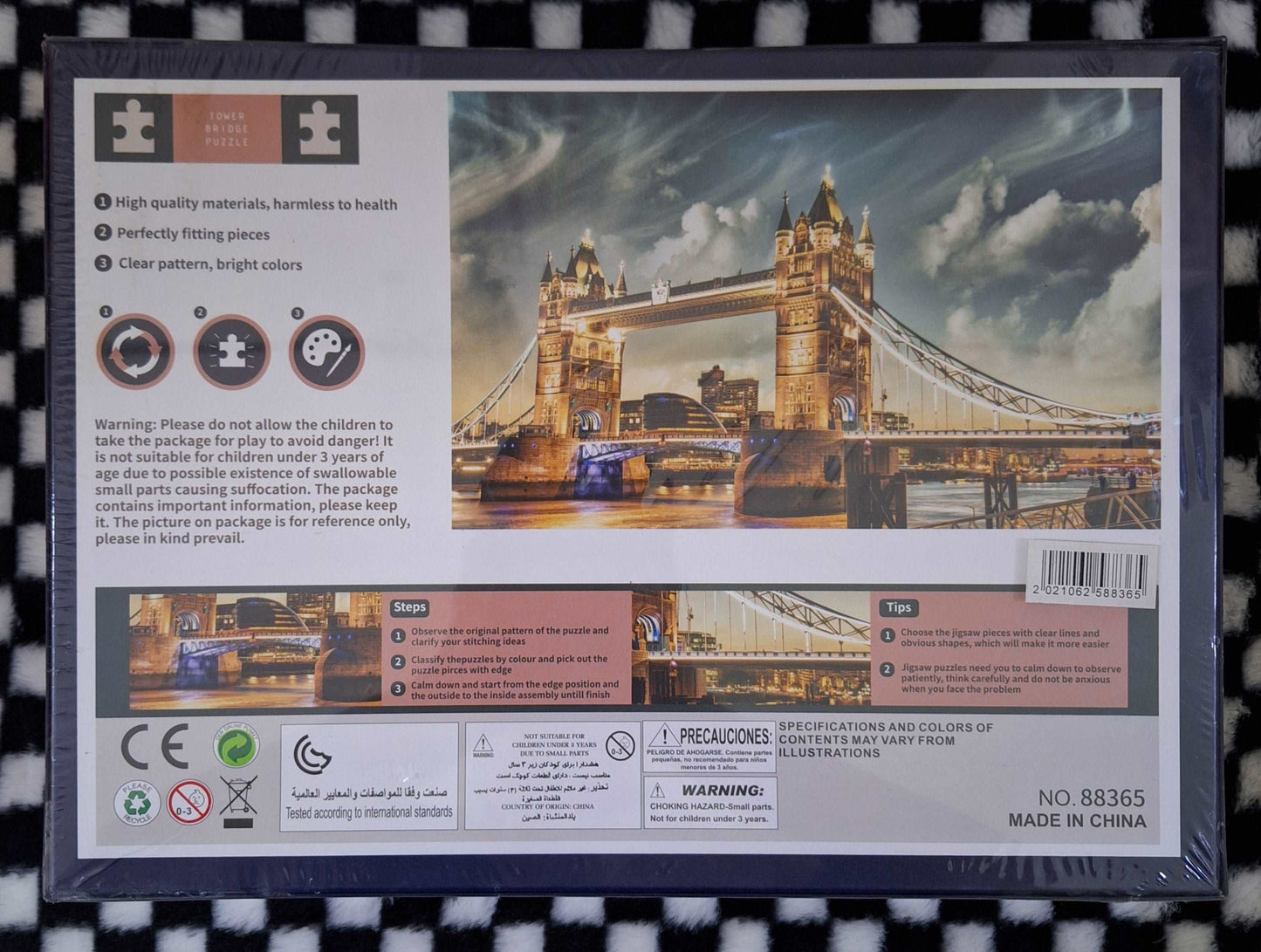 1500pc London Bridge Puzzle (80x60cm)