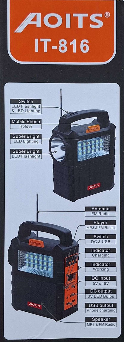 Aoits Multifunctional Mini Solar System Kit