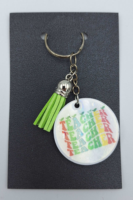 Custom-made Teacher Keyring