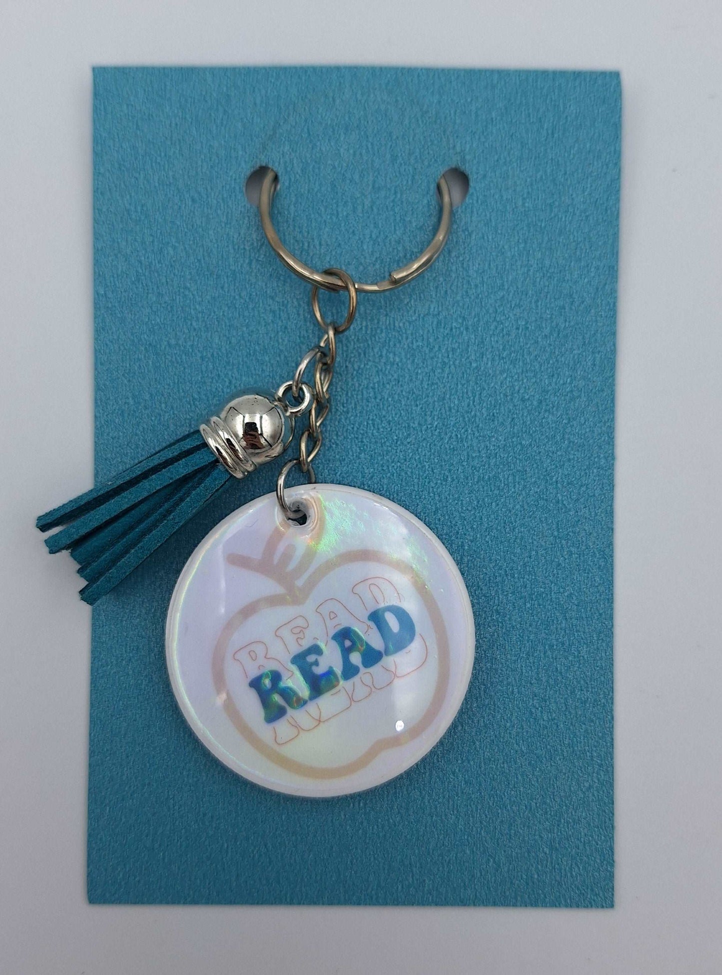 Custom-made "Read" Keyring