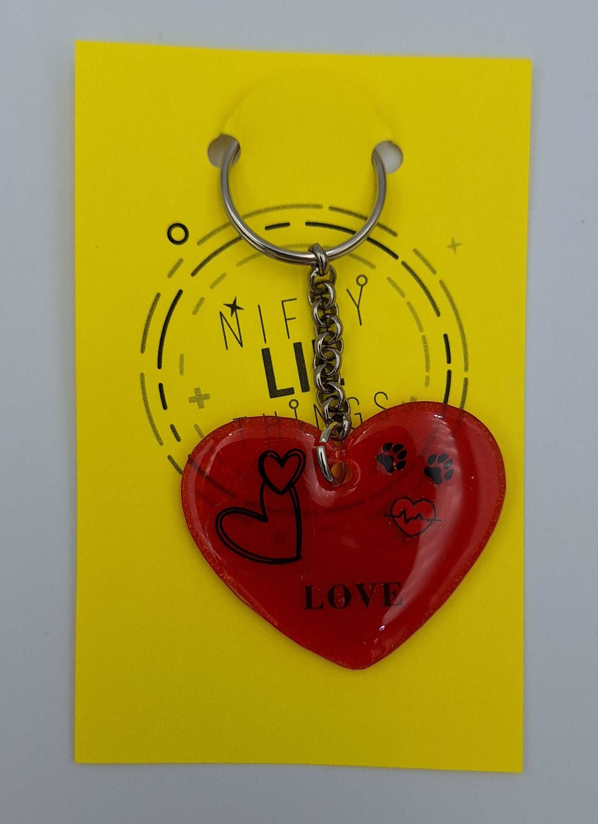 Custom-made Love Keyring