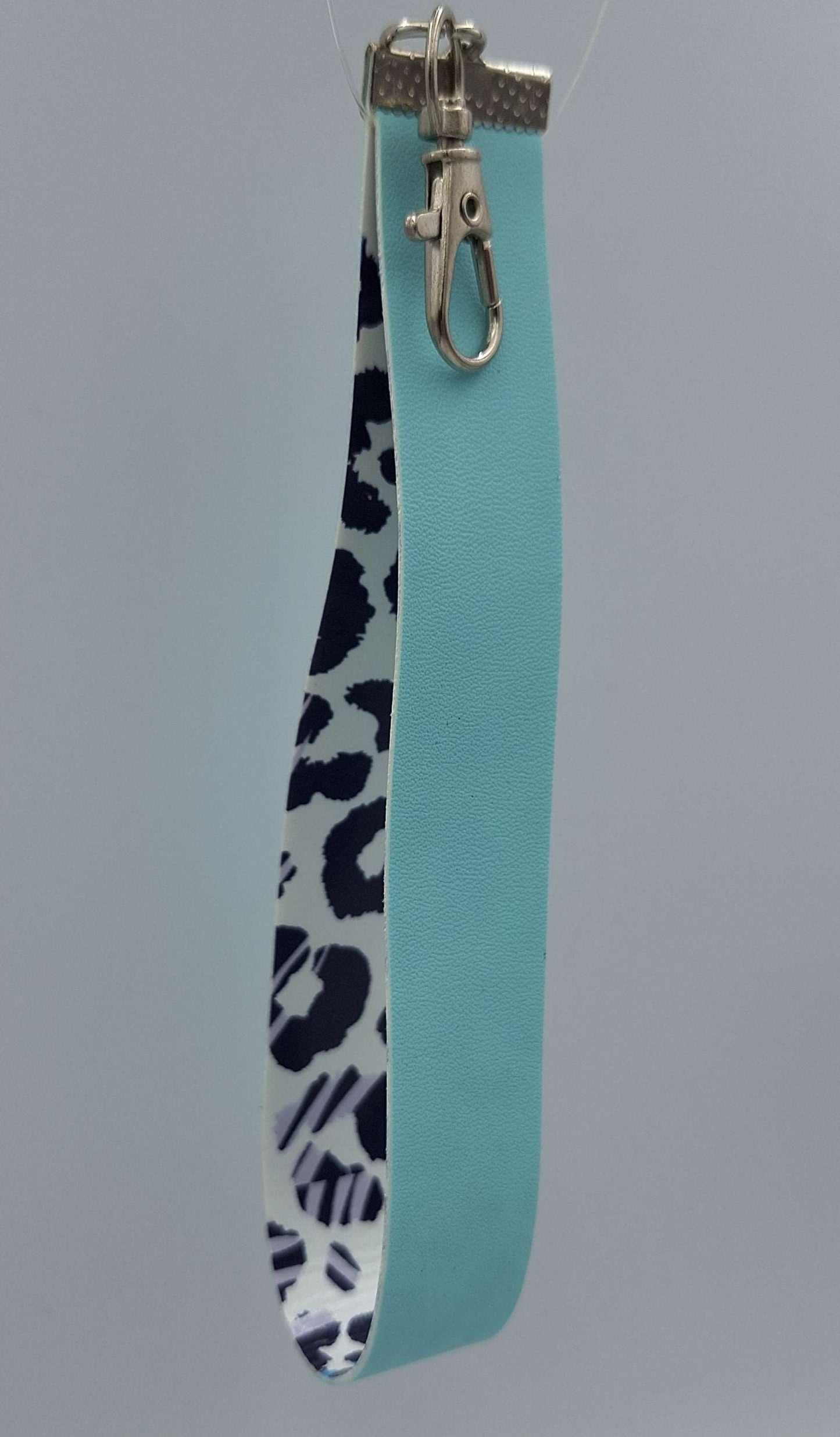 Custom-made Light Blue Key Chain Accessory