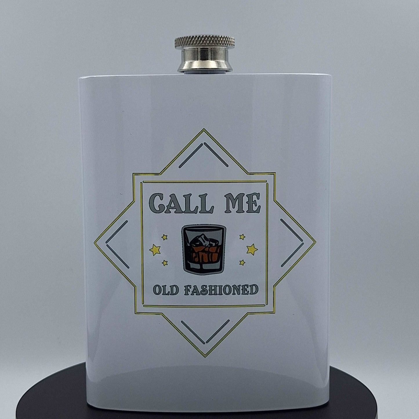 Custom Printed Whiskey Flask