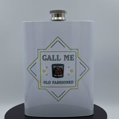 Custom Printed Whiskey Flask