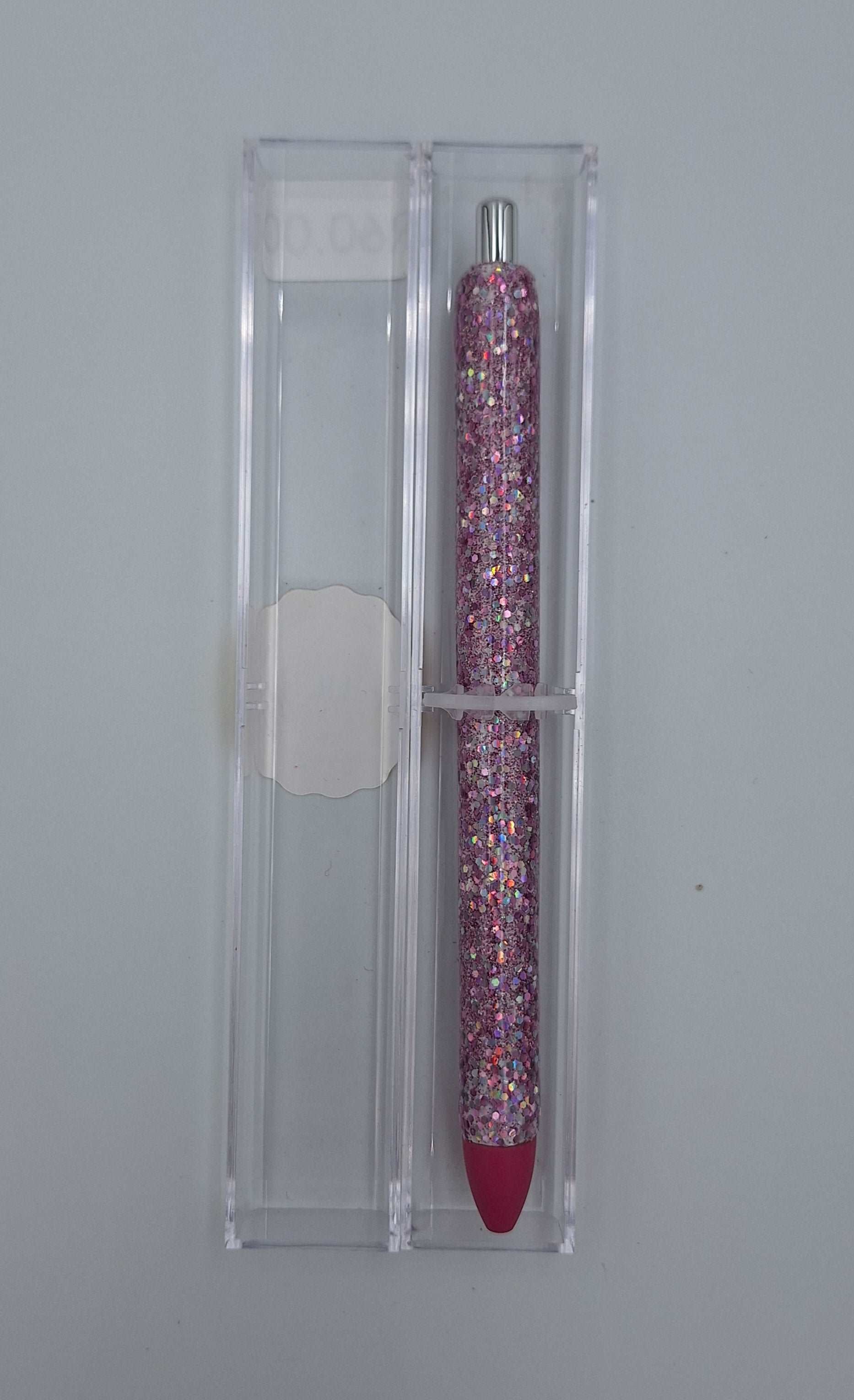 Custom Made Glitter and Resin Gel Pen