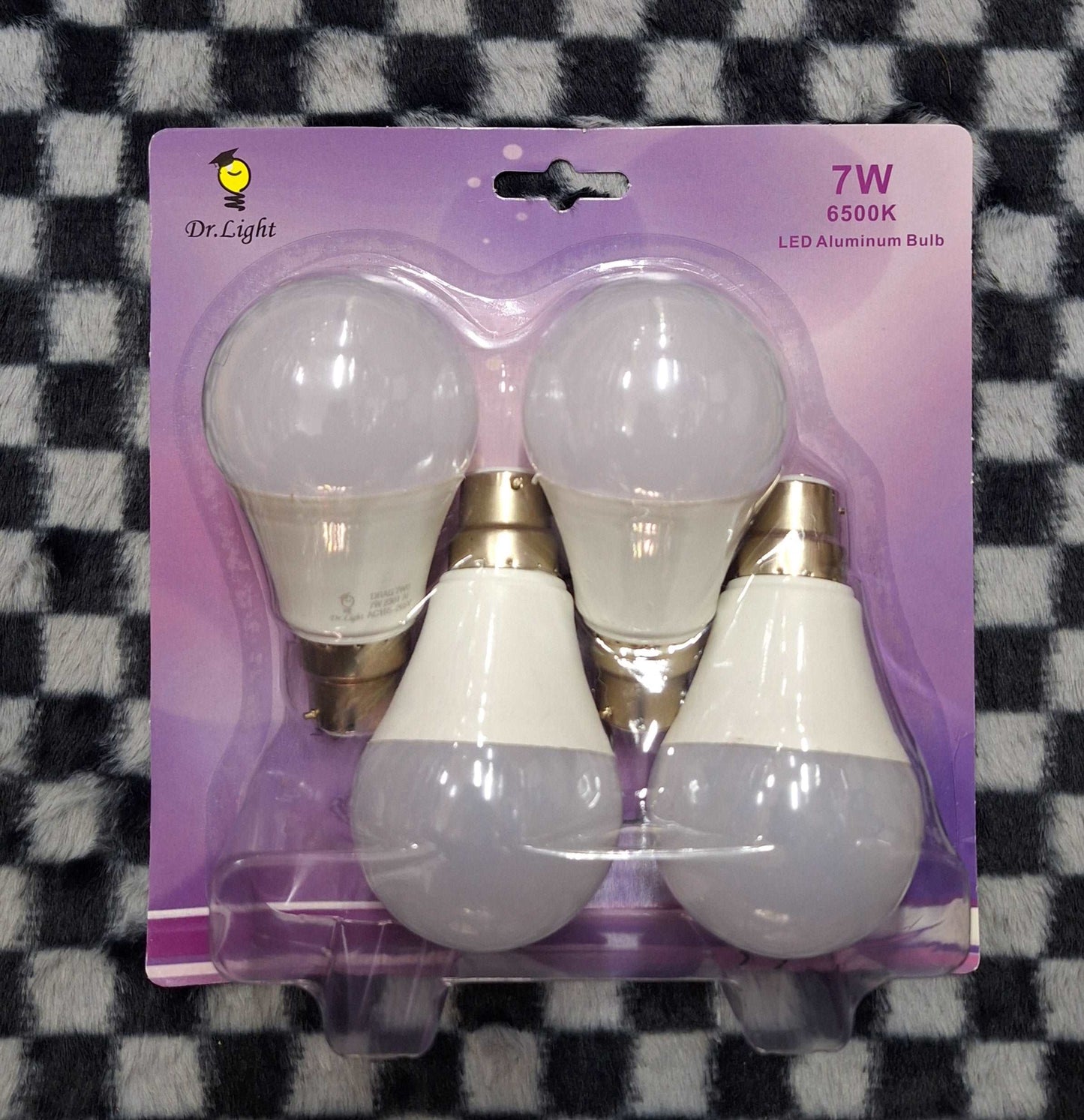 7watt Dr Light LED Aluminum Bayonet Bulbs - 4pc B22