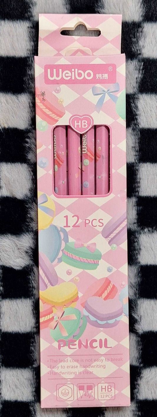 12pc Weibo Pencils