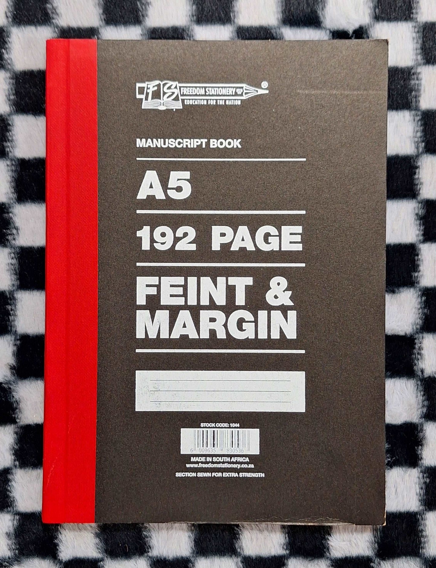 A5 Feint&Margin Manuscript Book - 192 pages