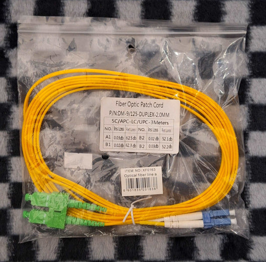 Fiber Optic Patch Cord - 3m