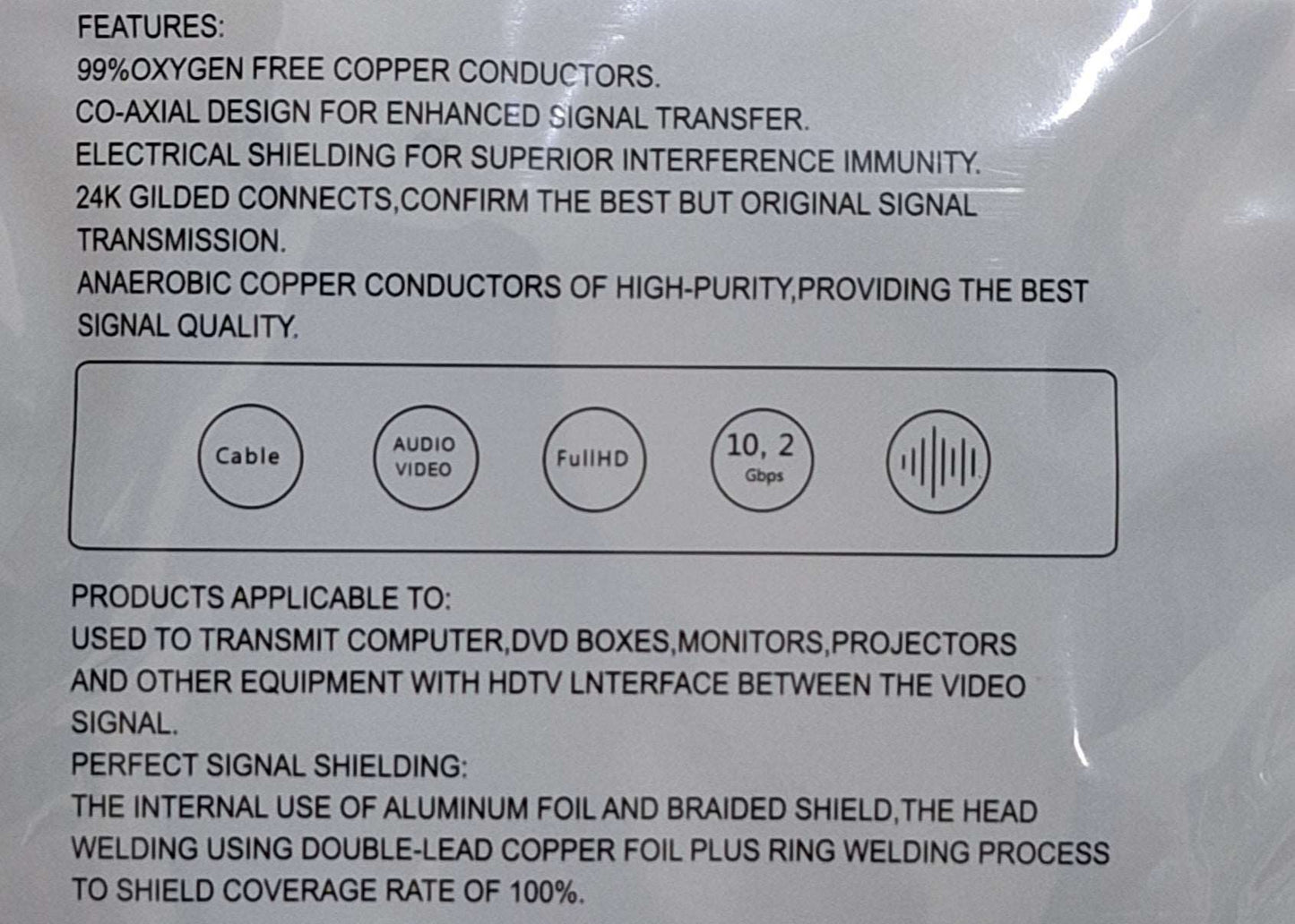 Optic Fiber Cable - 10m