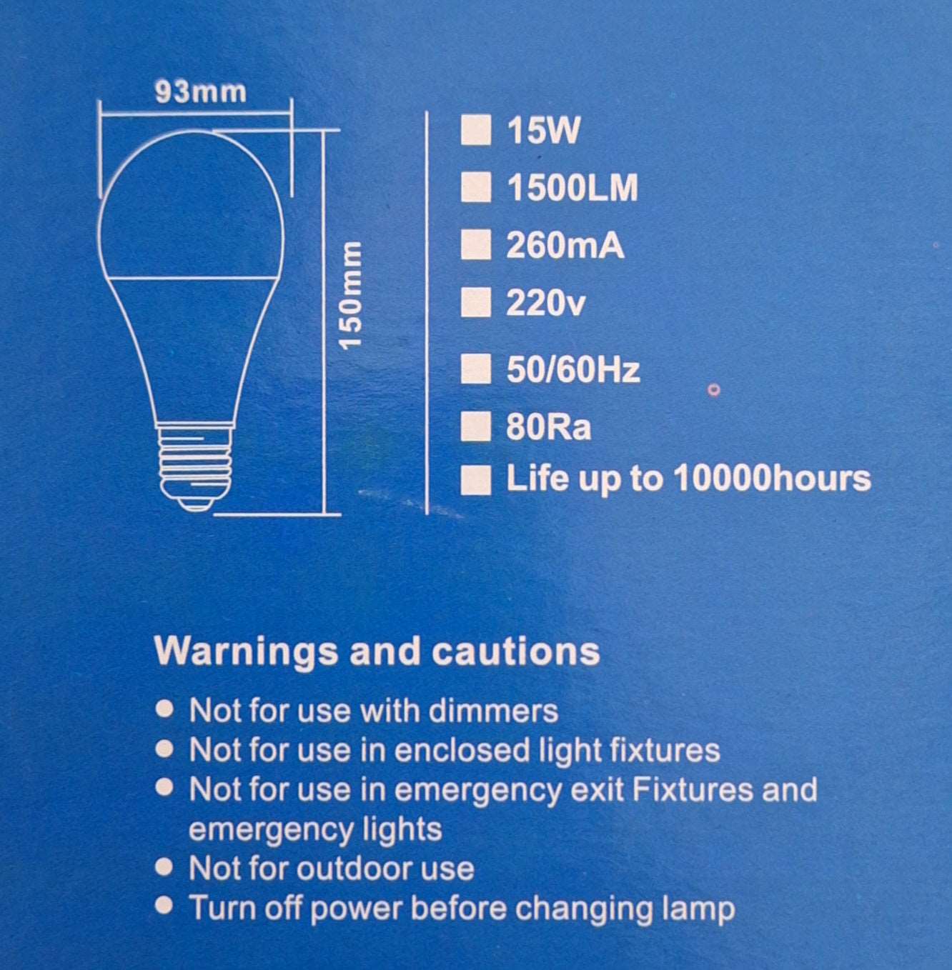 Glaxysa Smart LED Bulb 15w B22