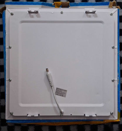 1pc Square LED Panel Light - 30.5x4.3x30.5 cm