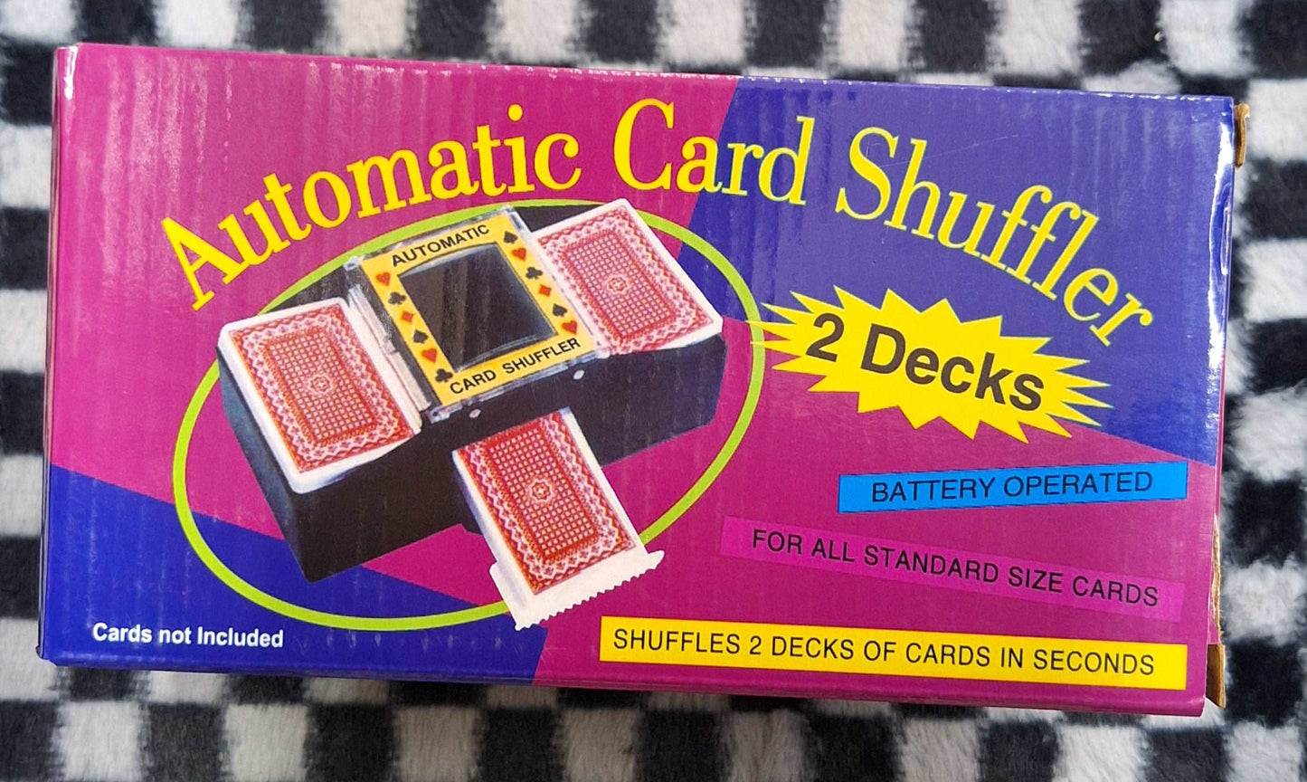 Automatic Card Shuffler ( Uses x4 AA-size Batteries (not included)