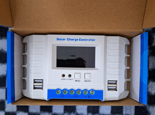 PWM Solar Charge Controller With USB Ports  - 10A 12v/24v