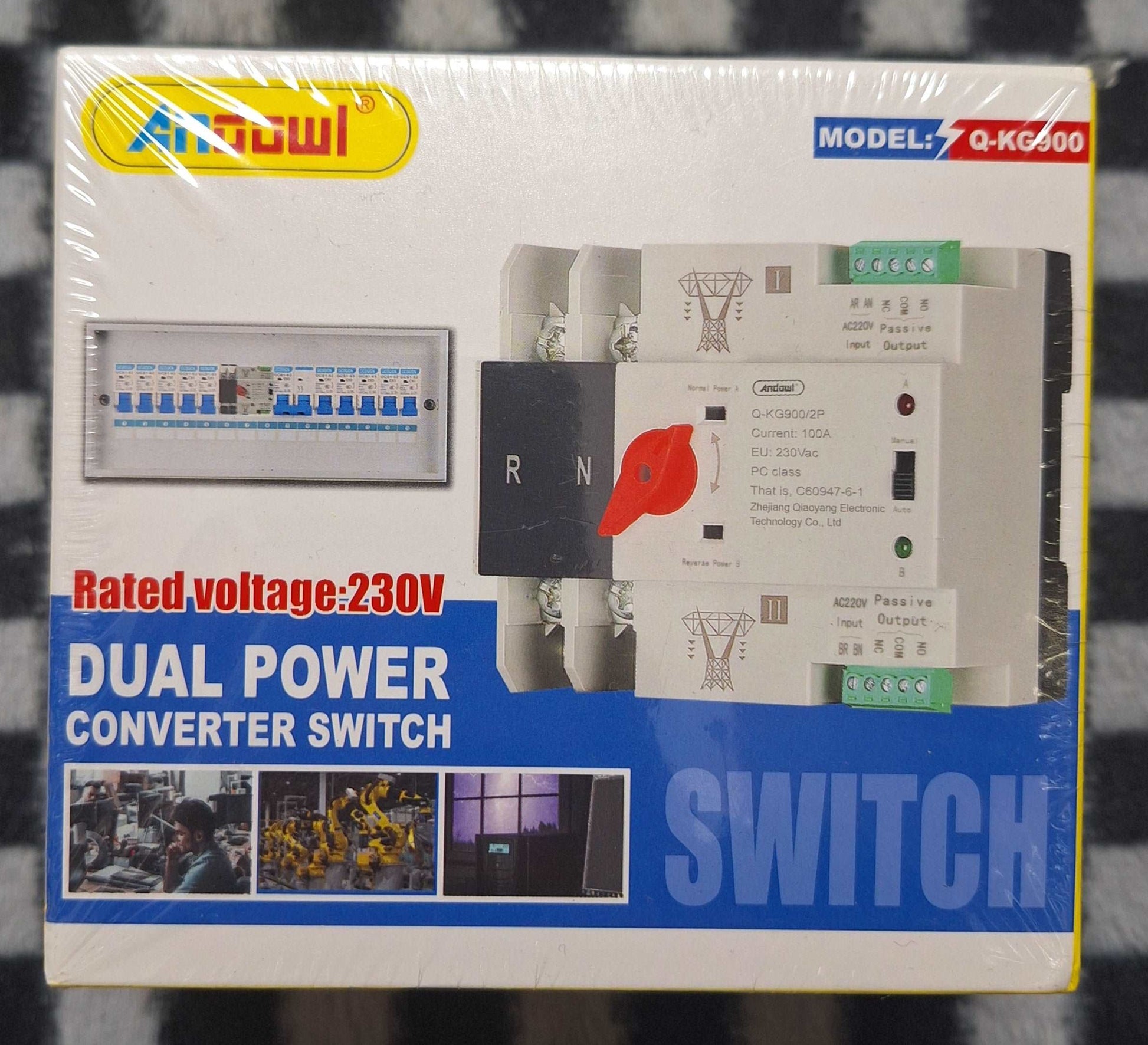 Dual Power Coverter Switch - 100A 230V