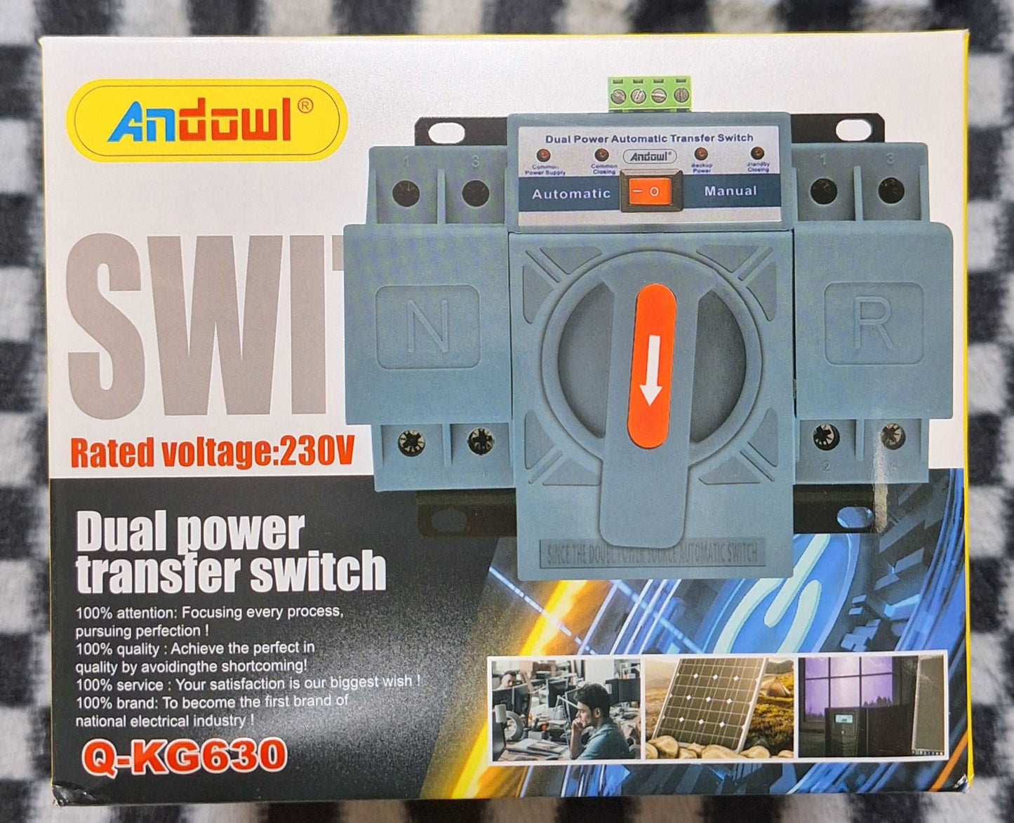 Dual Power Transfer Switch