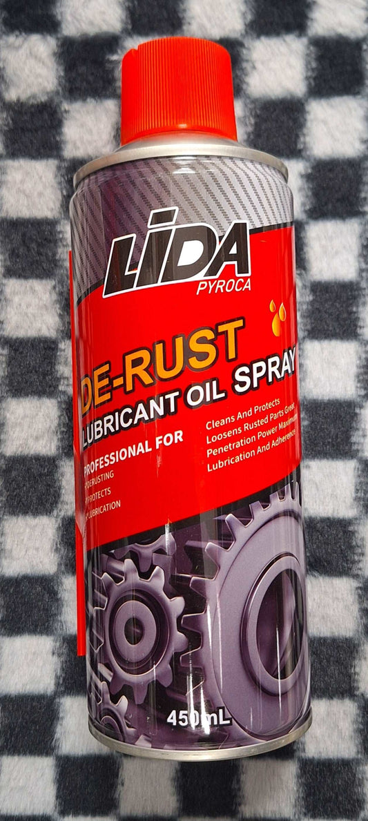 De-Rust Lubricant Oil Spray - 450ml