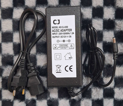 12V 5Amp AC to DC Power Supply