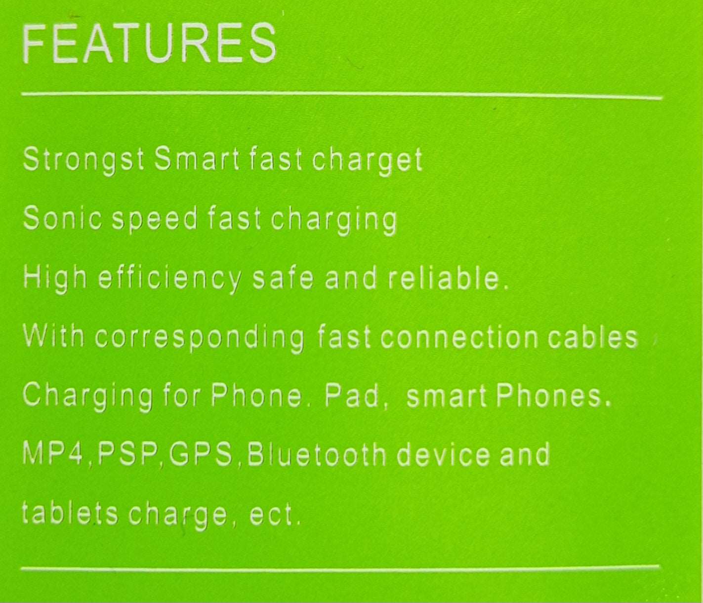 6 USB 3.1A Output Fast Travel Charger