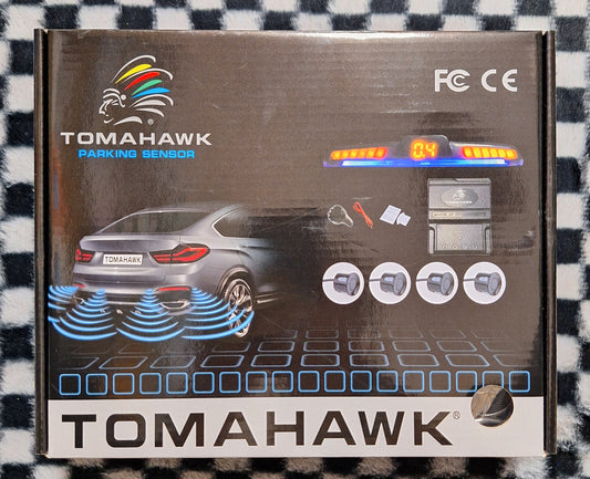 Tomahawk Parking Sensor Kit - 4pc BLACK Sensors
