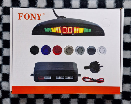 FONY Parking Sensor Kit - 4pc WHITE Sensors