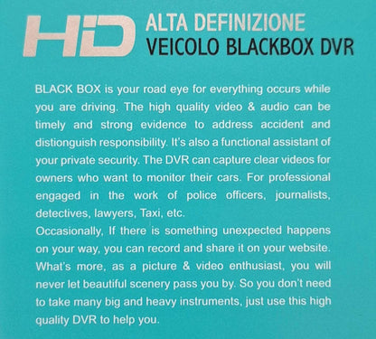 Aerbes 1080p High Definition Blackbox DVR