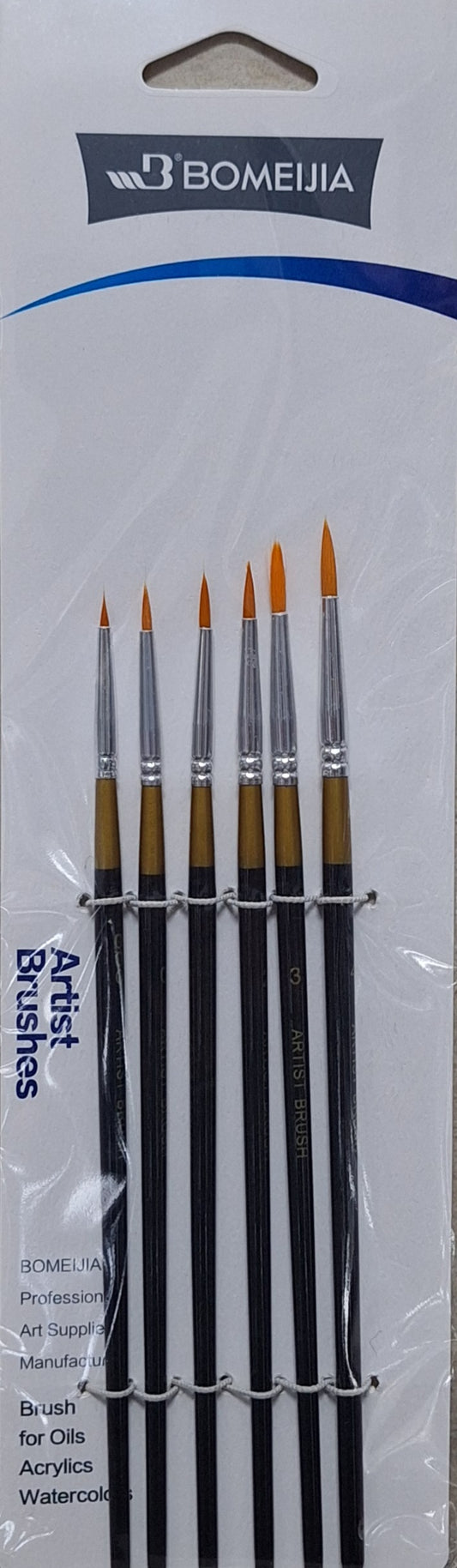 6pc Art Brushes