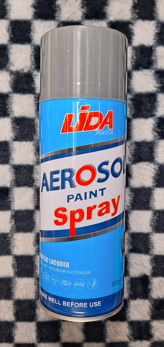 Lida 301 Grey All Purpose Spray Paint - 400ml