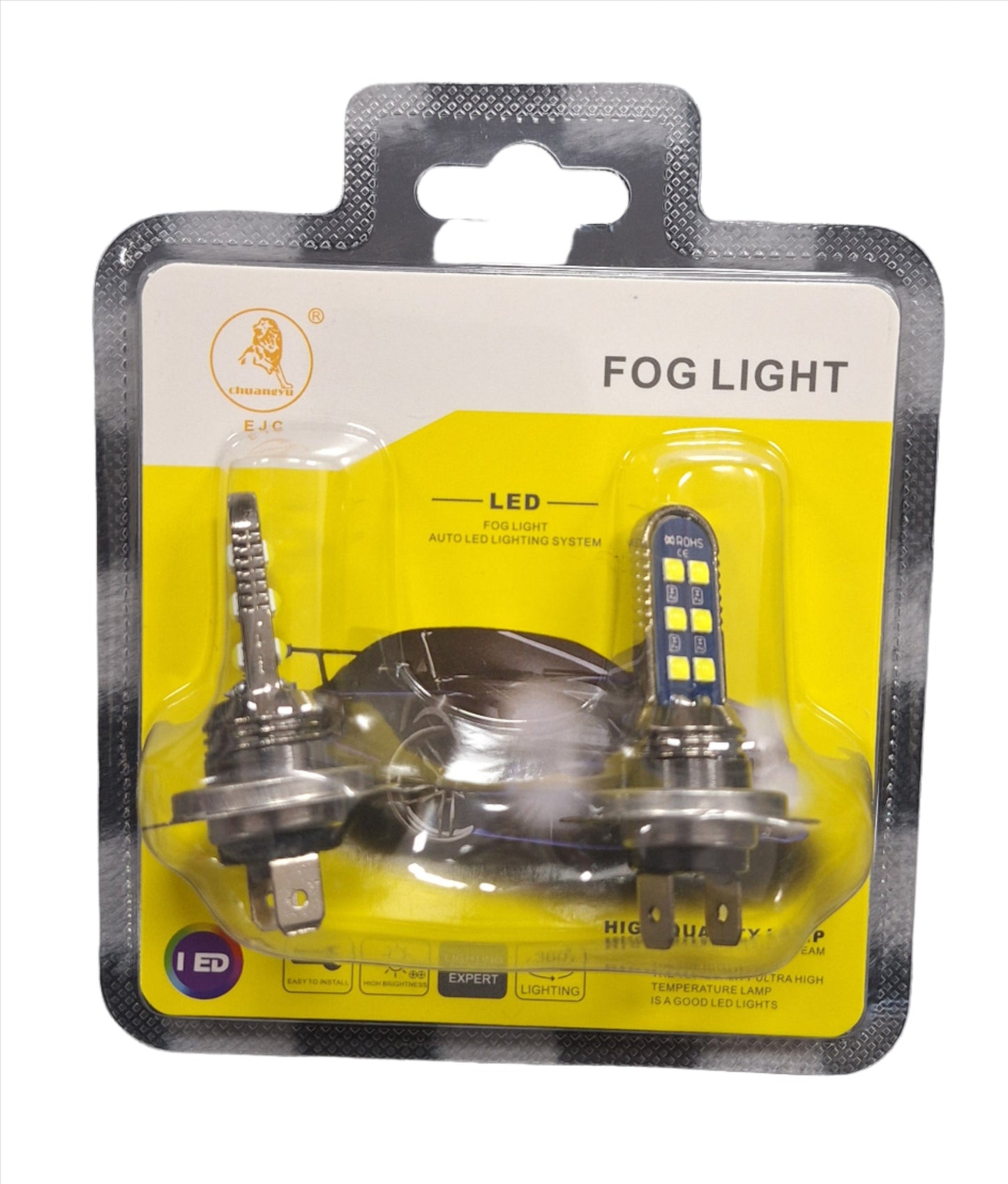 H7 High Quality LED Fog Light Set 12V/24V