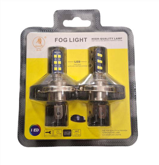 H4 High Quality LED Fog Light Set 12V/24V